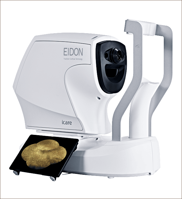 Eye imaging device with digital display