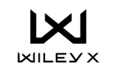 Black and white logo with the word "Wiley" written in the center